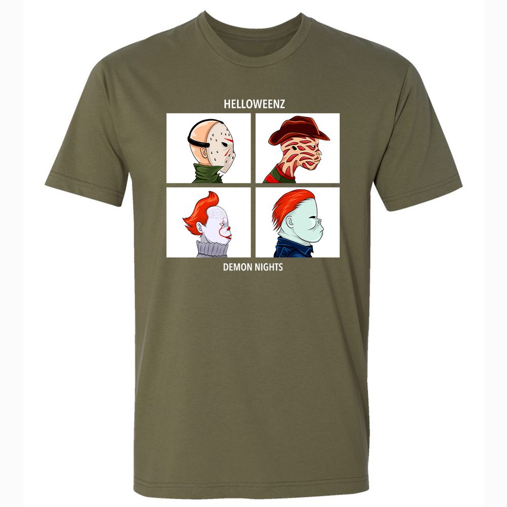 Premium Unisex T-Shirt - PJAJ87MB - Military Green - 5