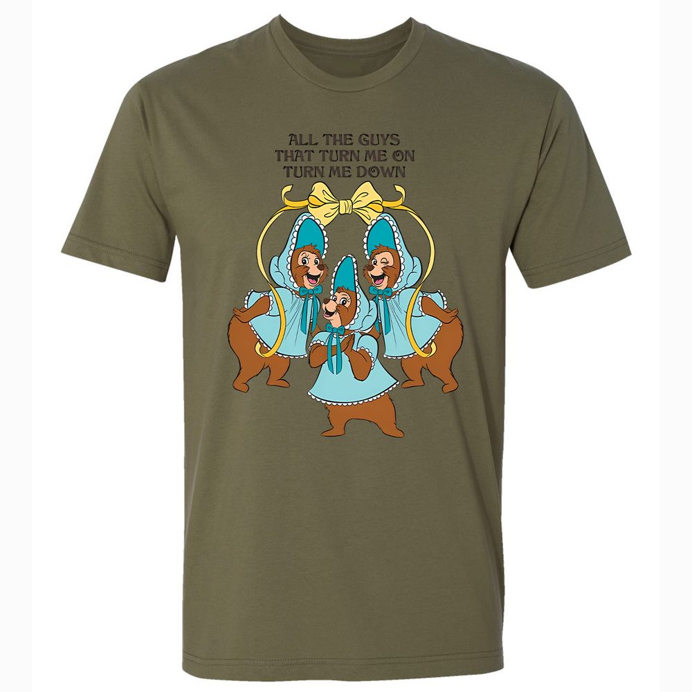 Premium Unisex T-Shirt - CZZ3D9HL - Military Green - 5