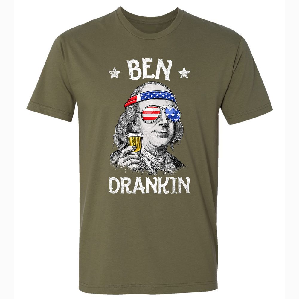 Premium Unisex T-Shirt - 7NJ9JUTQ - Military Green - 5