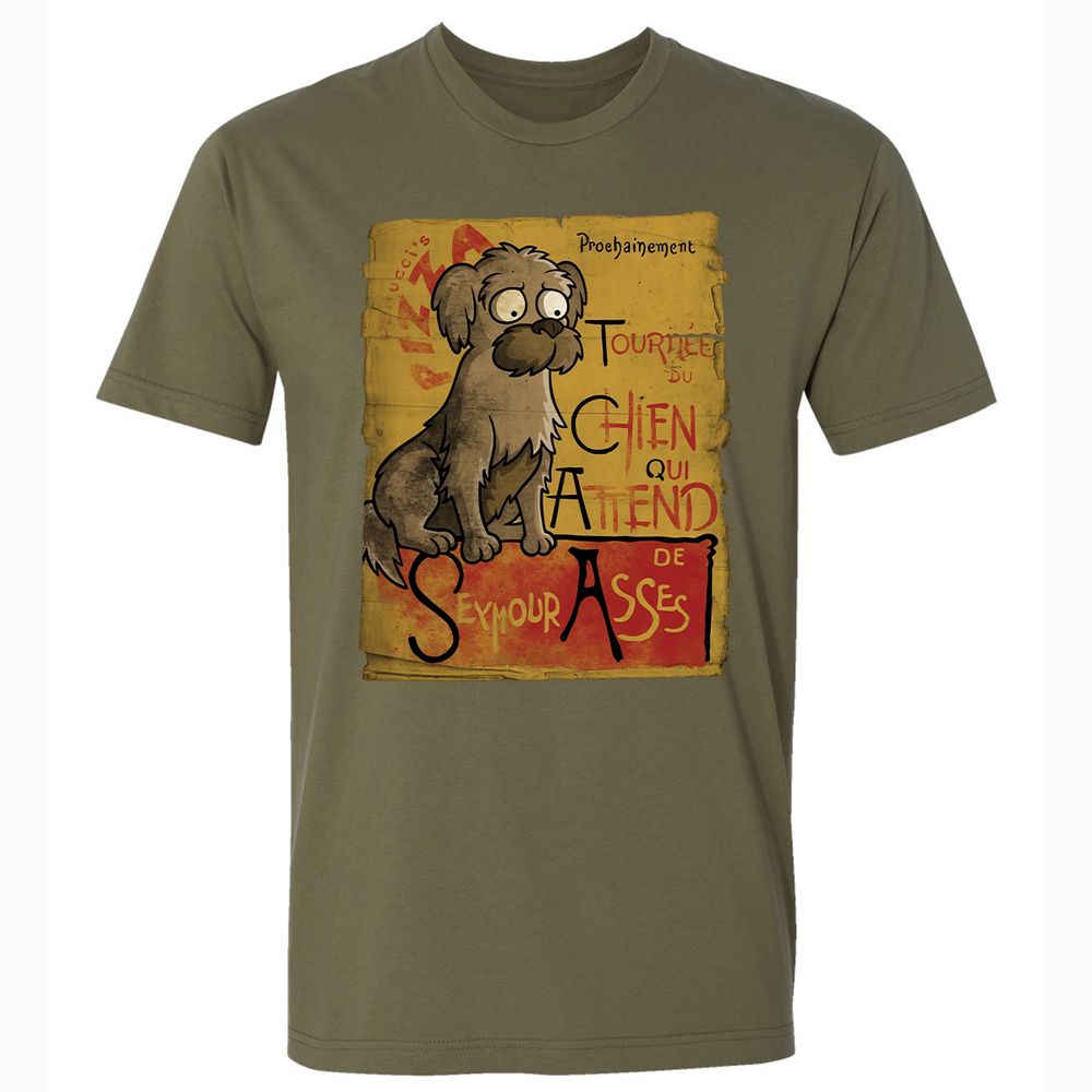 Premium Unisex T-Shirt - 4KS436UZ - Military Green - 5