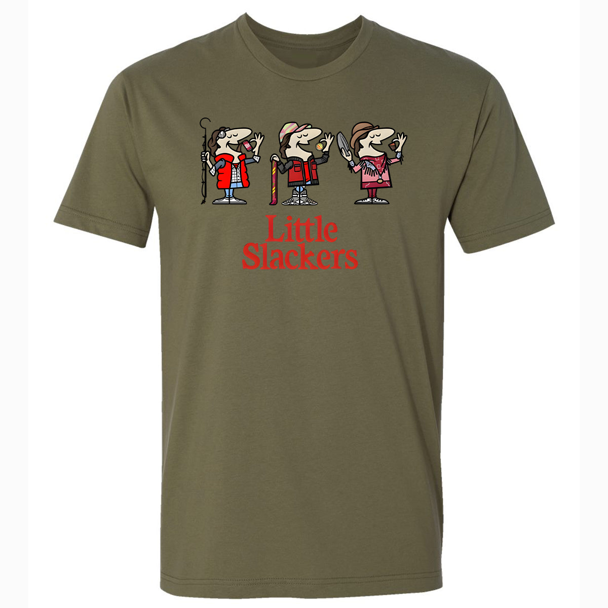 Premium Unisex T-Shirt - NU76UC57 - Military Green - 5