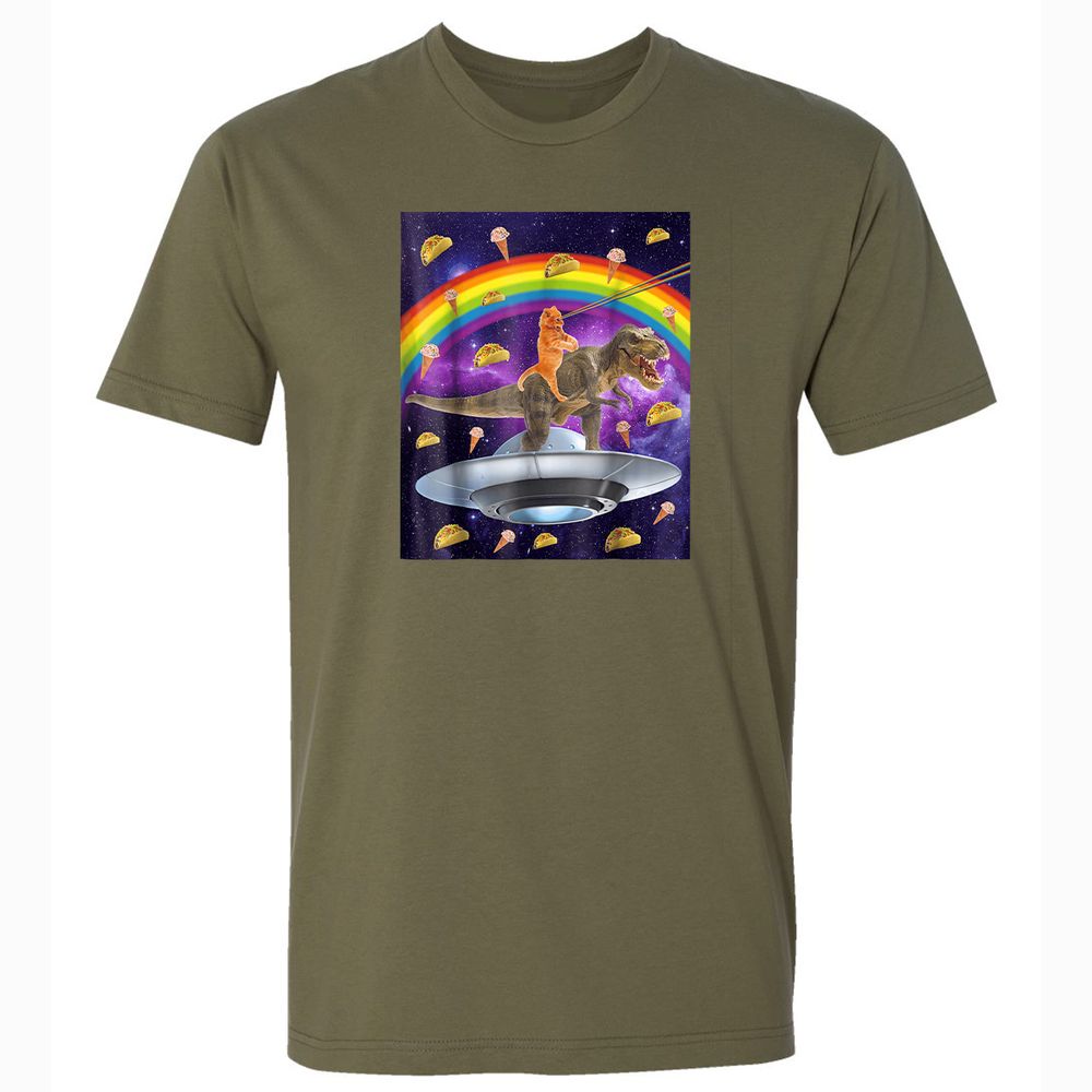 Premium Unisex T-Shirt - LAYL7PWK - Military Green - 5