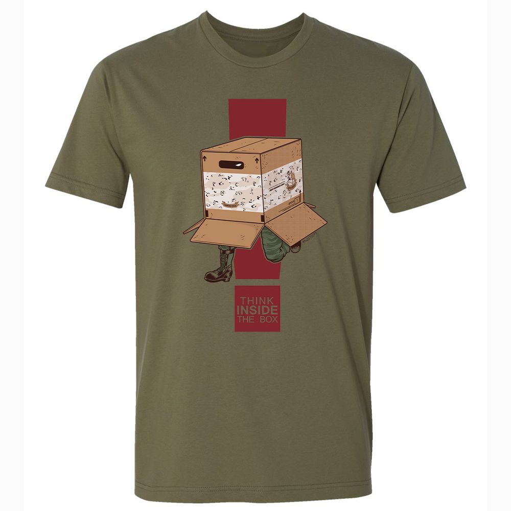 Premium Unisex T-Shirt - PL48BXP5 - Military Green - 5