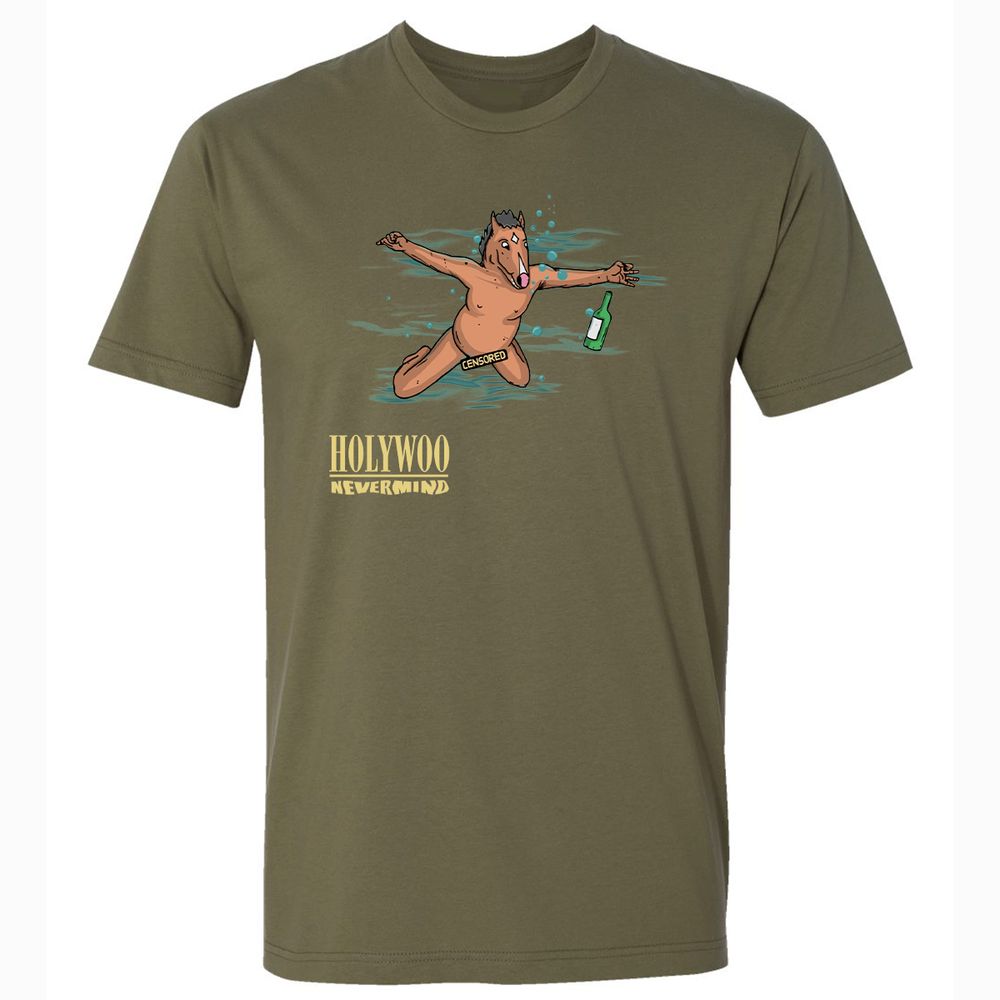 Premium Unisex T-Shirt - 1QJFSBB6 - Military Green - 5