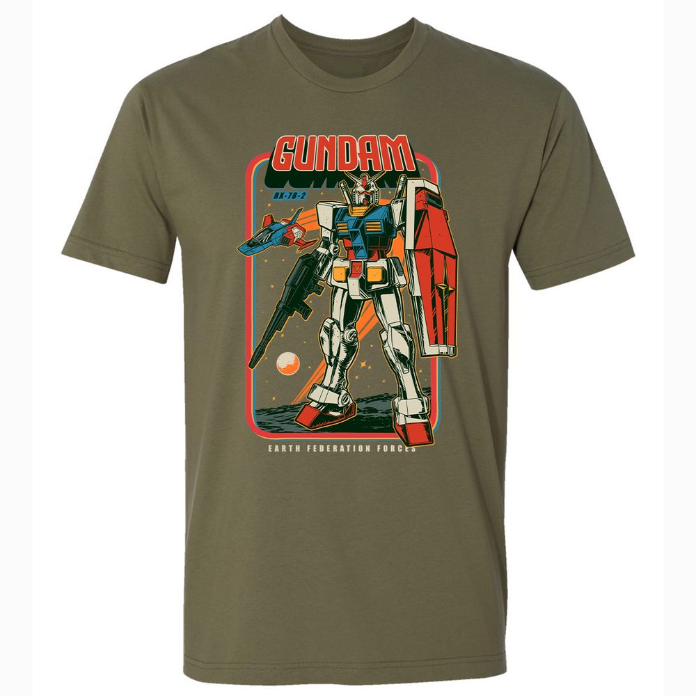 Premium Unisex T-Shirt - 5GLT1124 - Military Green - 5