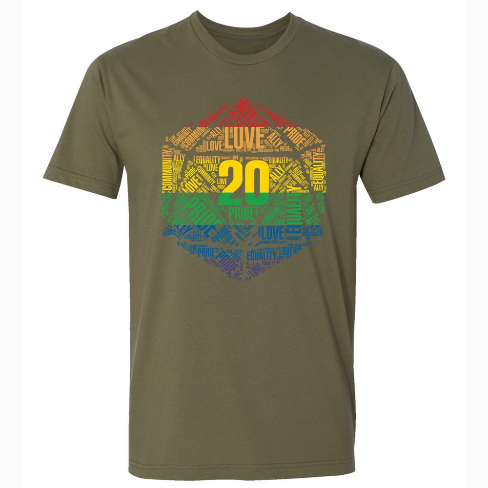 Premium Unisex T-Shirt - TA9QA5P2 - Military Green - 5