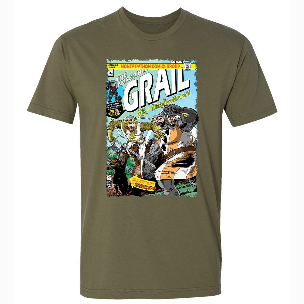 Premium Unisex T-Shirt - A7T4XAVZ - Military Green - 5