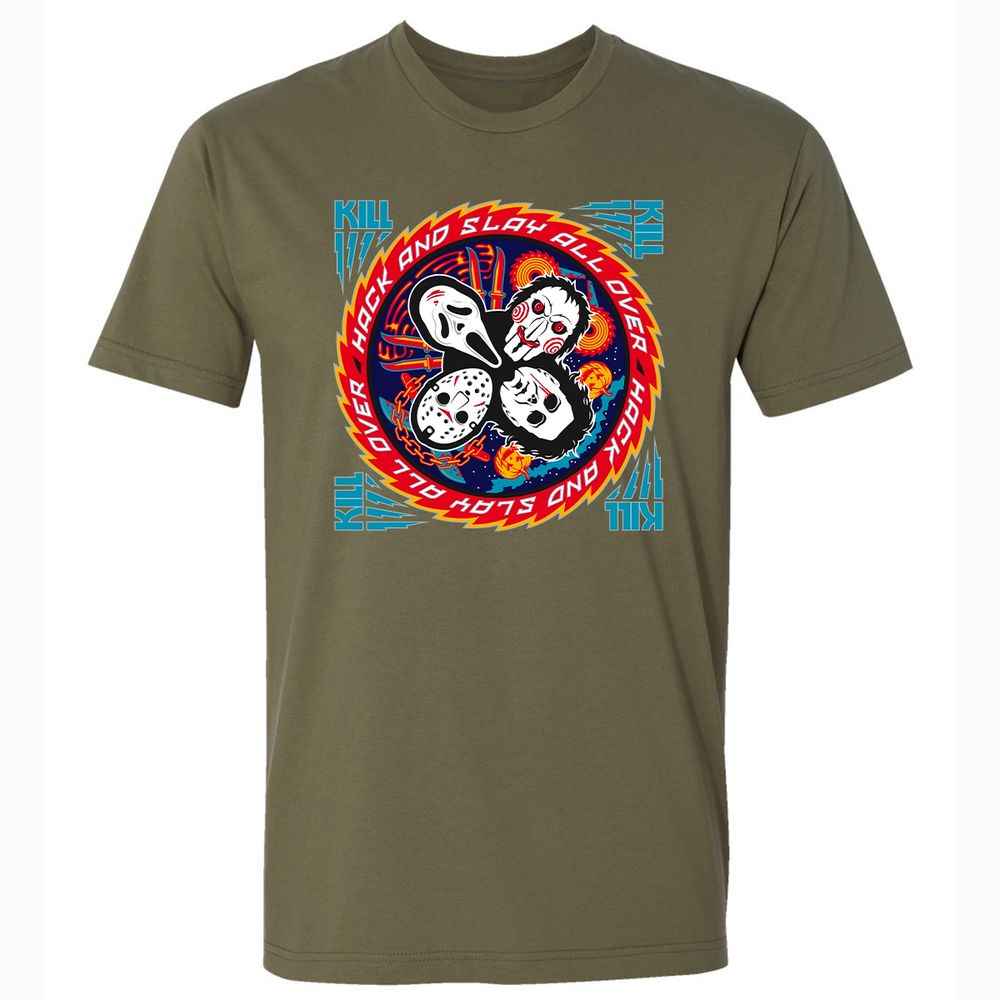 Premium Unisex T-Shirt - 9GU8J6FP - Military Green - 5