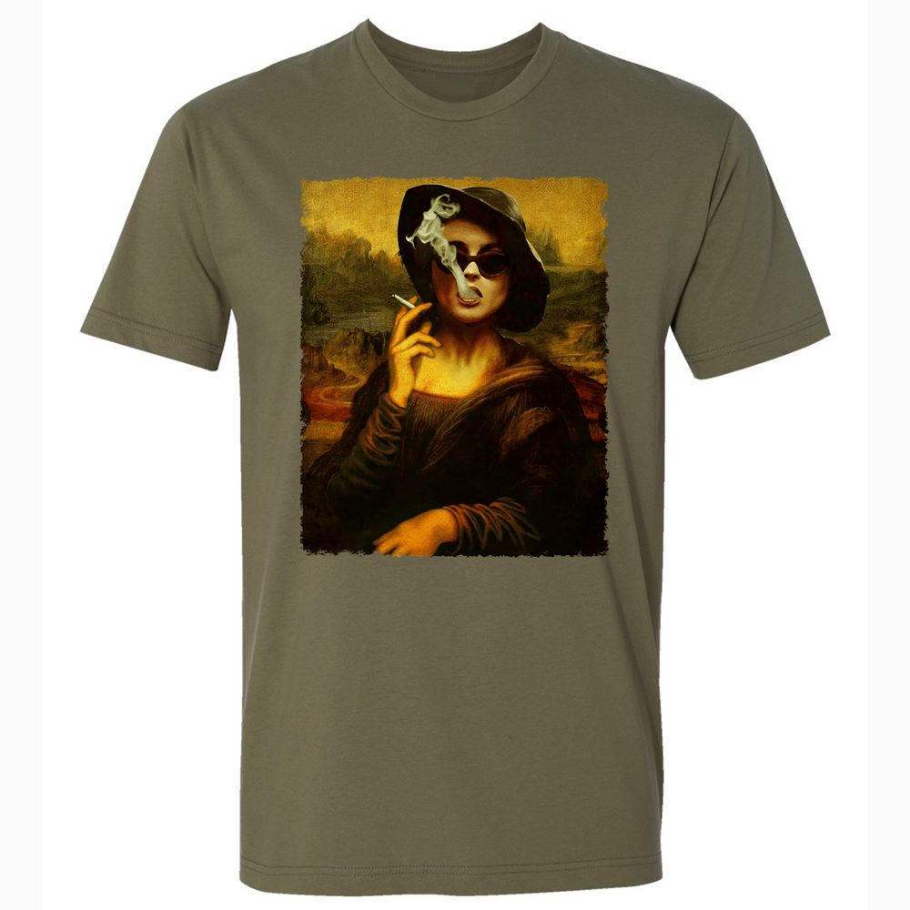 Premium Unisex T-Shirt - SK6WFFUE - Military Green - 5