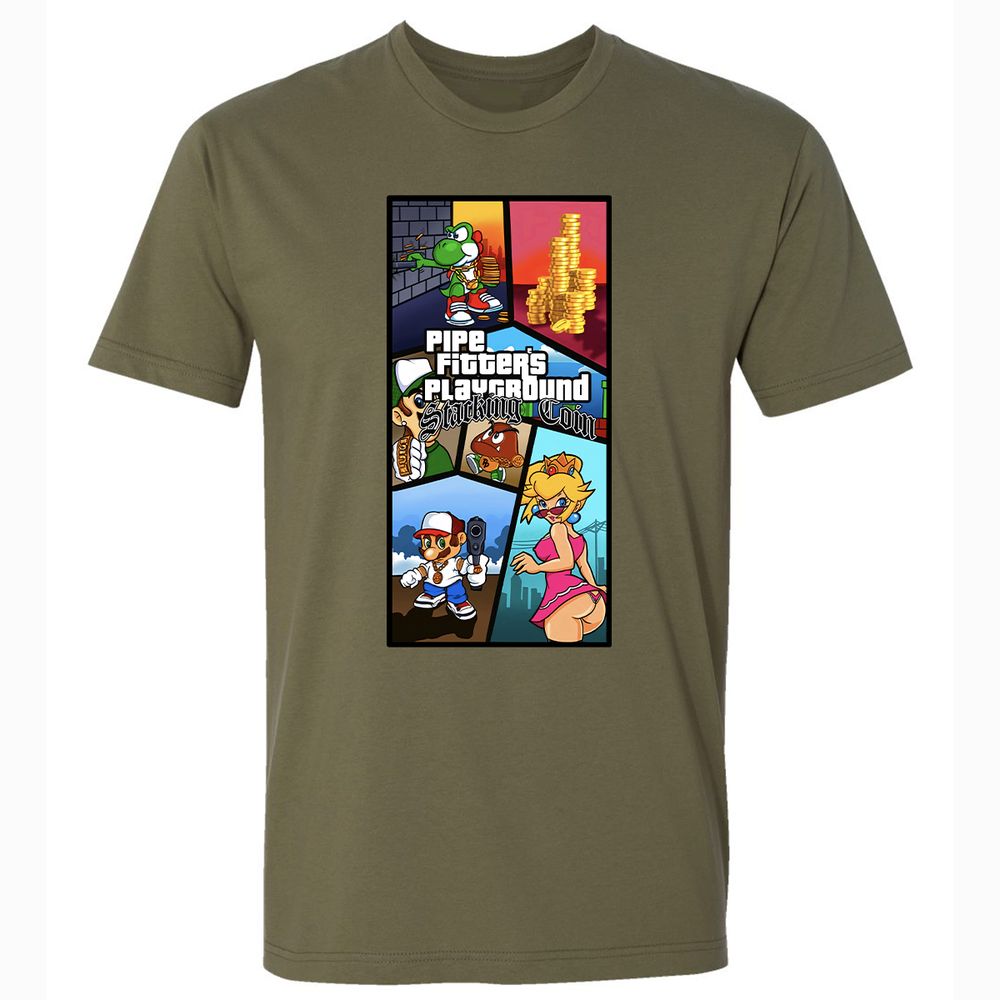 Premium Unisex T-Shirt - QYHBE7C9 - Military Green - 5