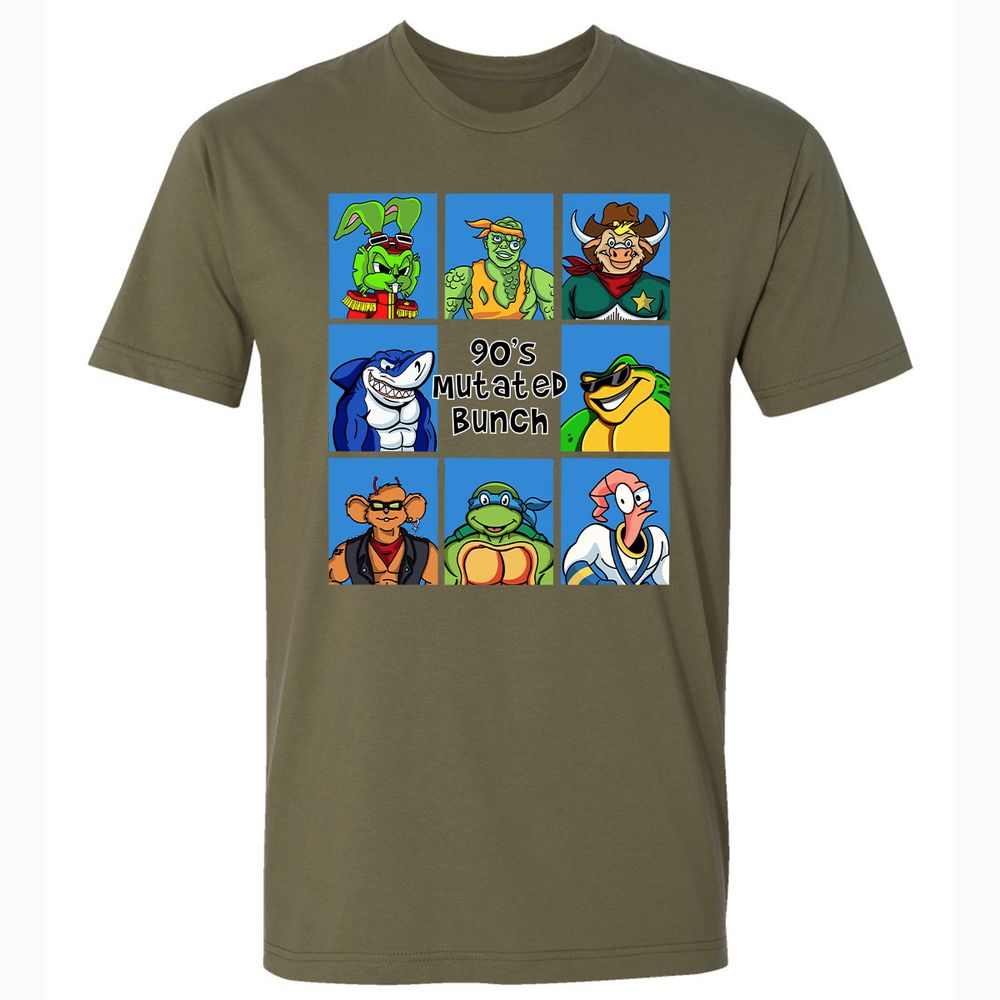 90's Mutated Bunch - Military Green - 5