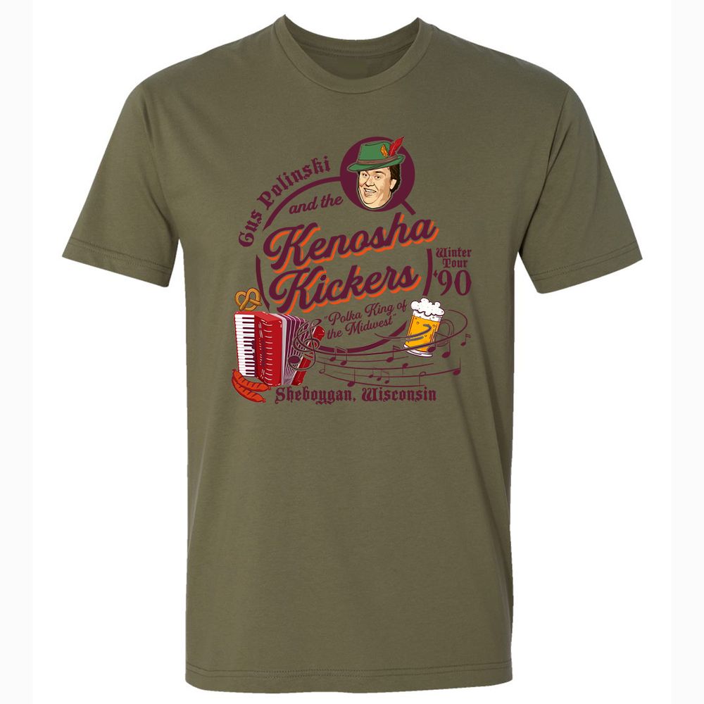 Premium Unisex T-Shirt - YDQFHSM7 - Military Green - 5