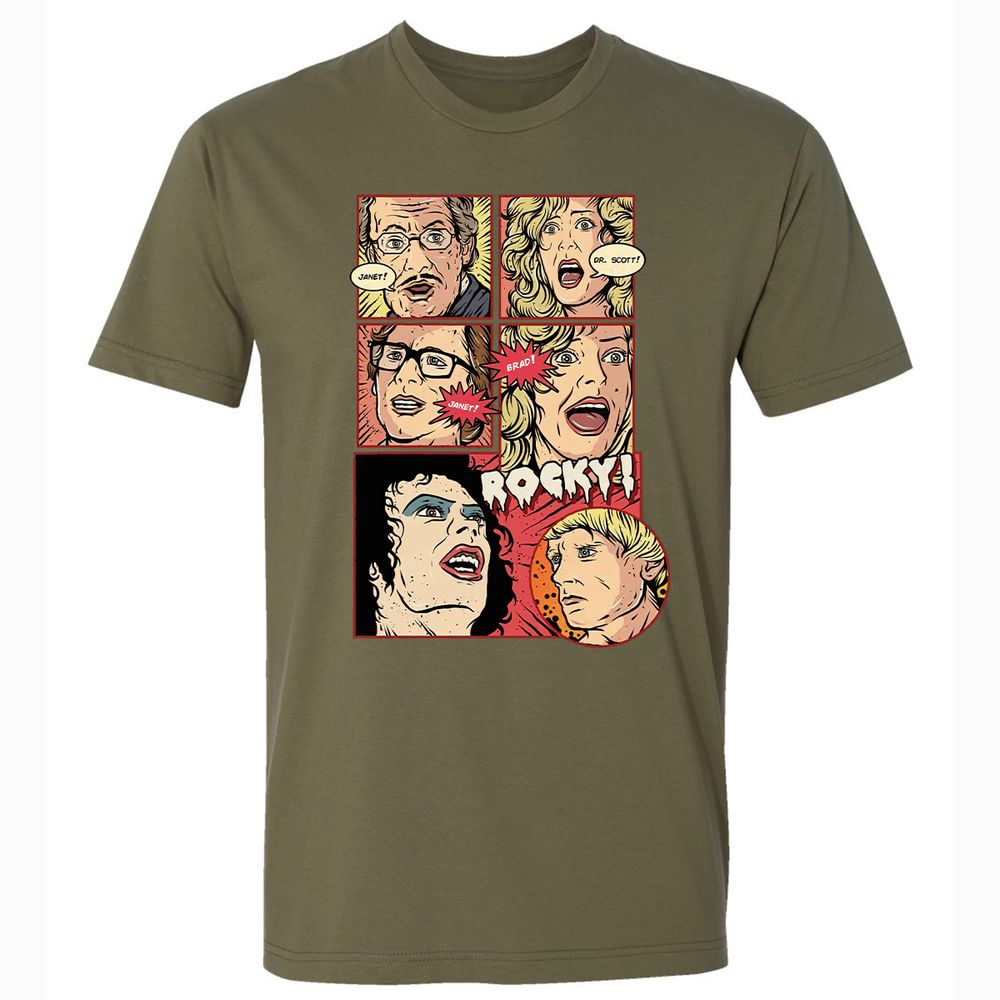Premium Unisex T-Shirt - MD1F36D7 - Military Green - 5