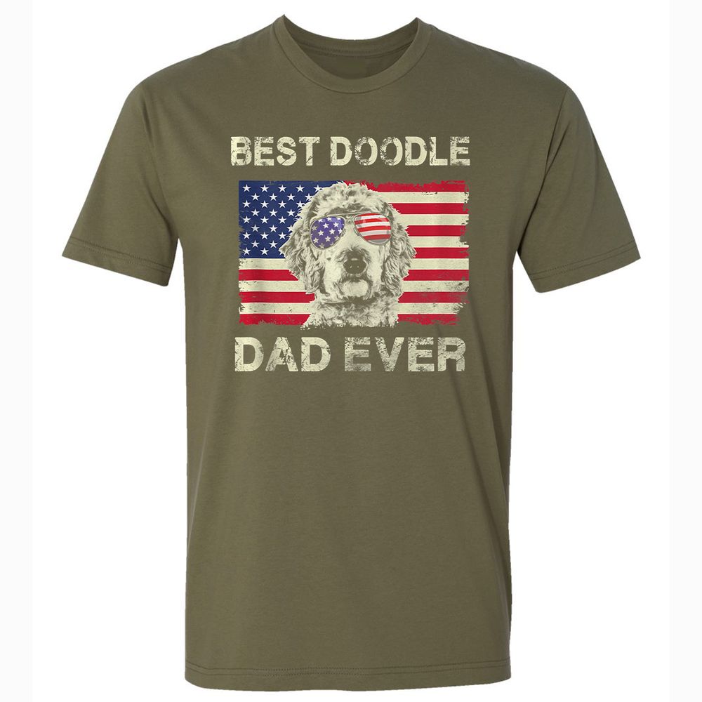 Premium Unisex T-Shirt - 3BG7RDZV - Military Green - 5