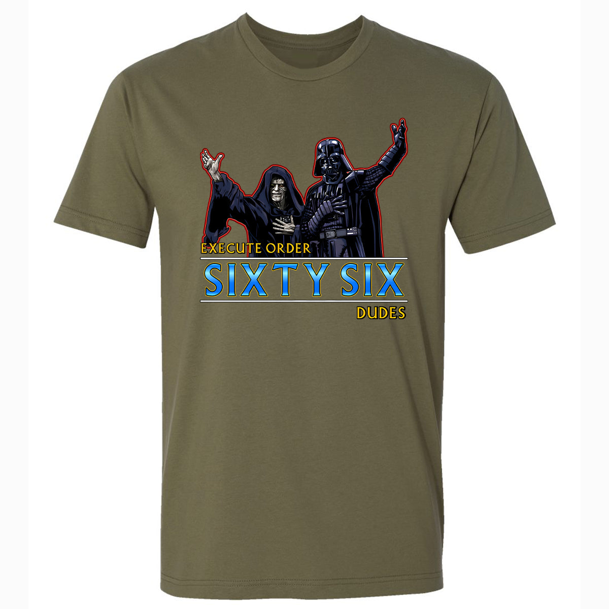 Premium Unisex T-Shirt - 7XBVKEVR - Military Green - 5