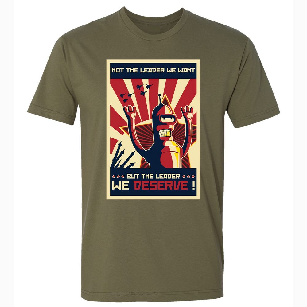 Premium Unisex T-Shirt - LRWKK323 - Military Green - 5