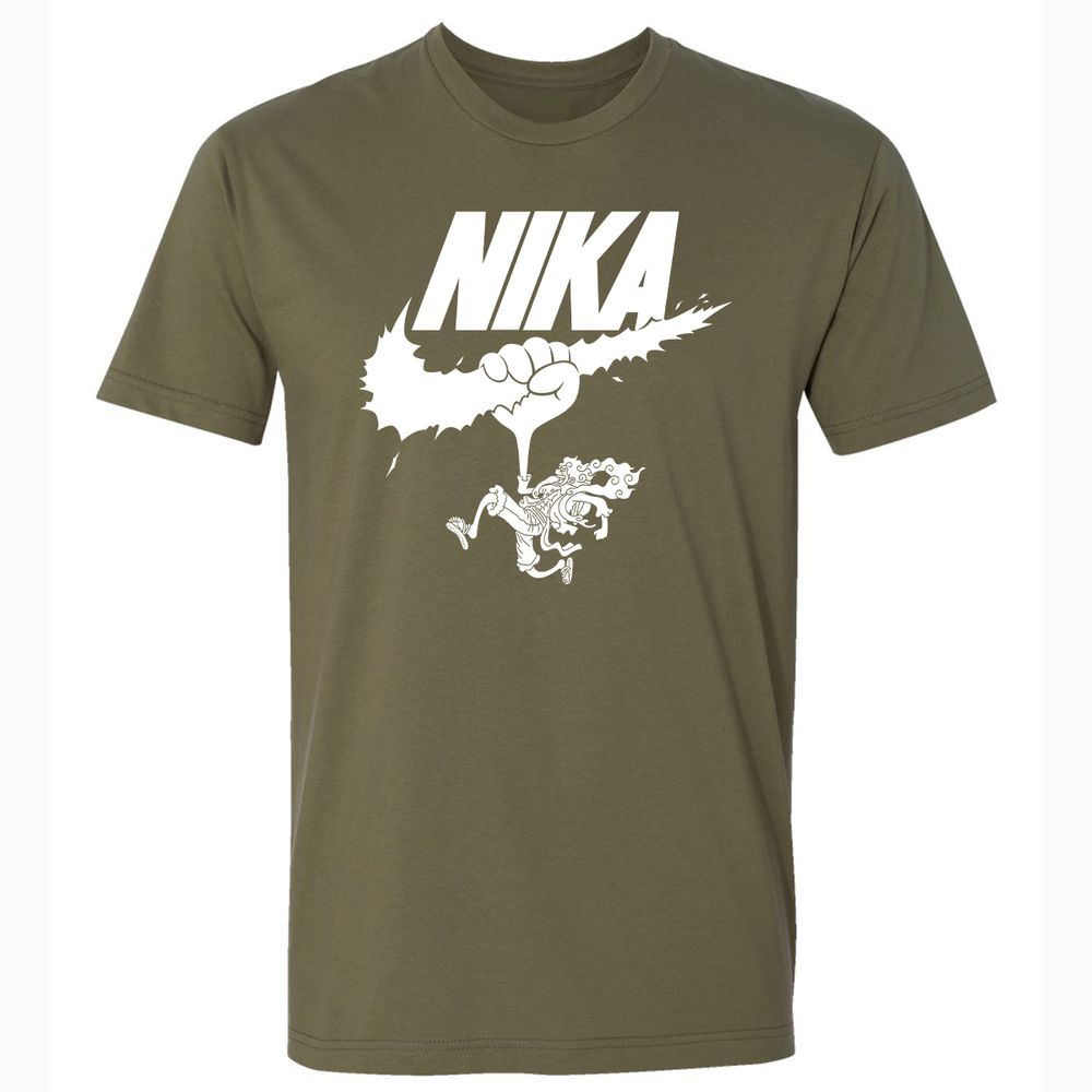 Premium Unisex T-Shirt - YJJ4LJDN - Military Green - 5