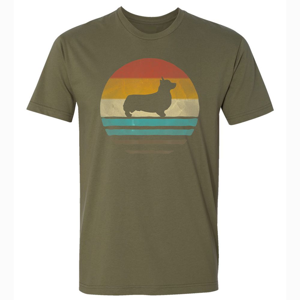 Premium Unisex T-Shirt - LXX4FF39 - Military Green - 5