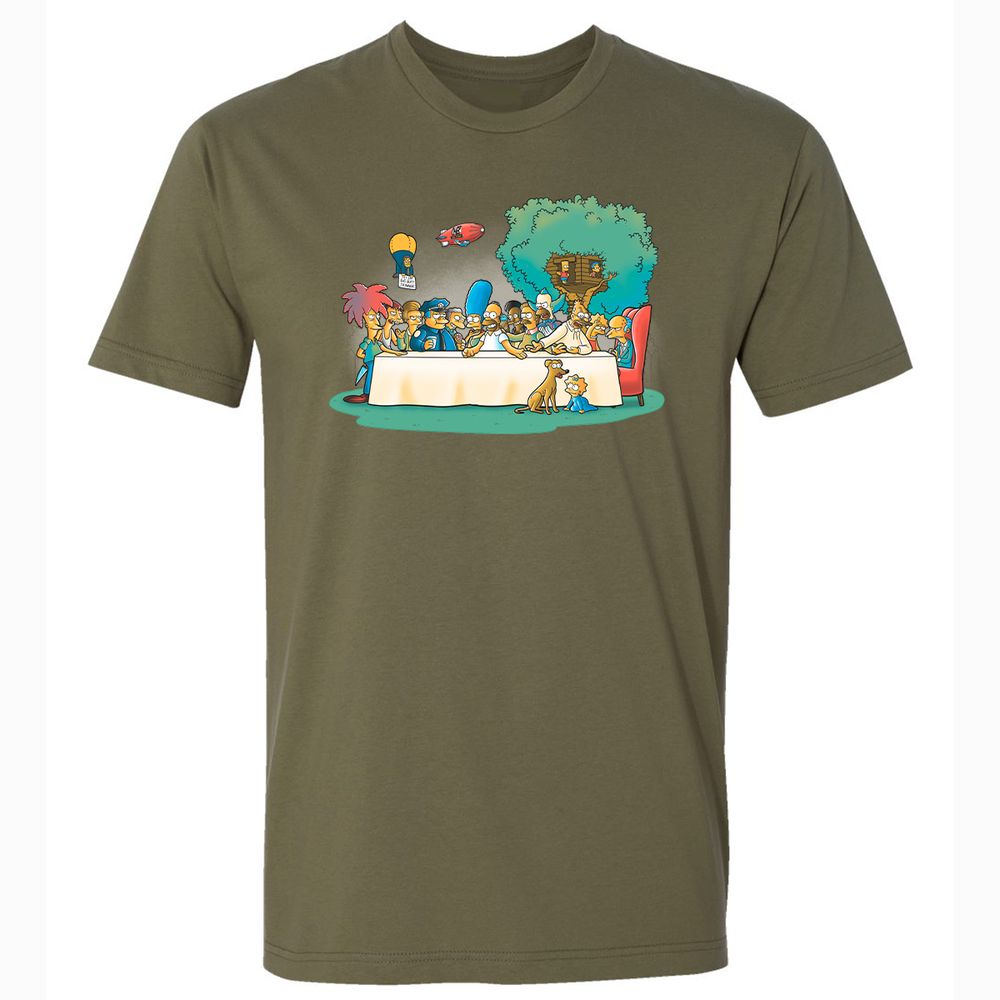 Premium Unisex T-Shirt - 4RZWLVTZ - Military Green - 5