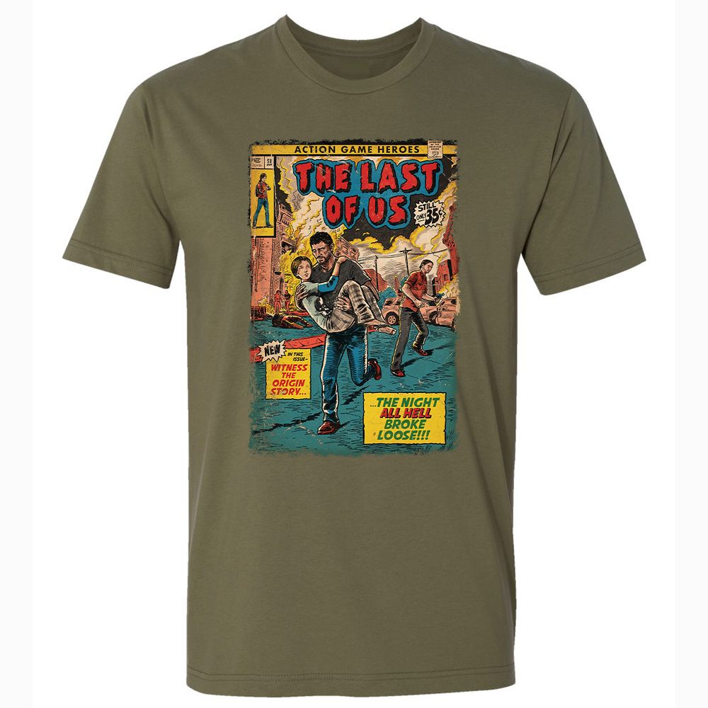Premium Unisex T-Shirt - 4Q3TTZVY - Military Green - 5