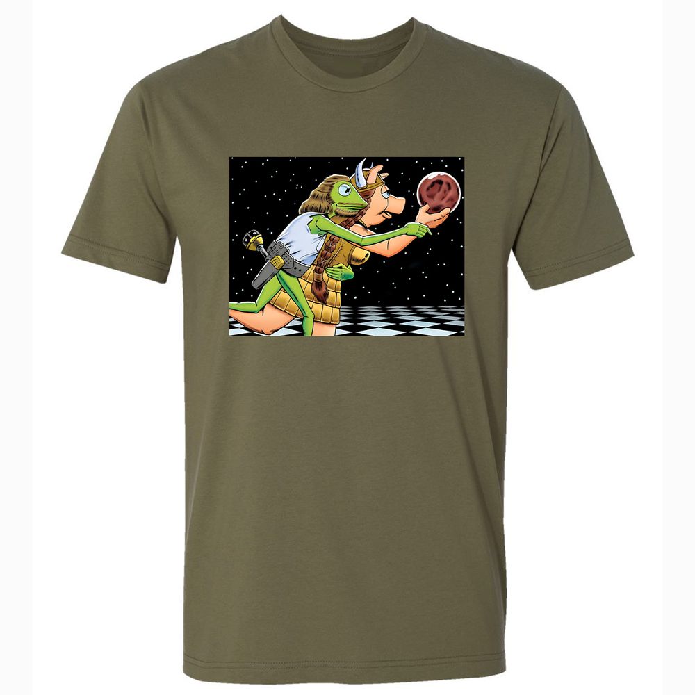 The mup abides - Military Green - 5
