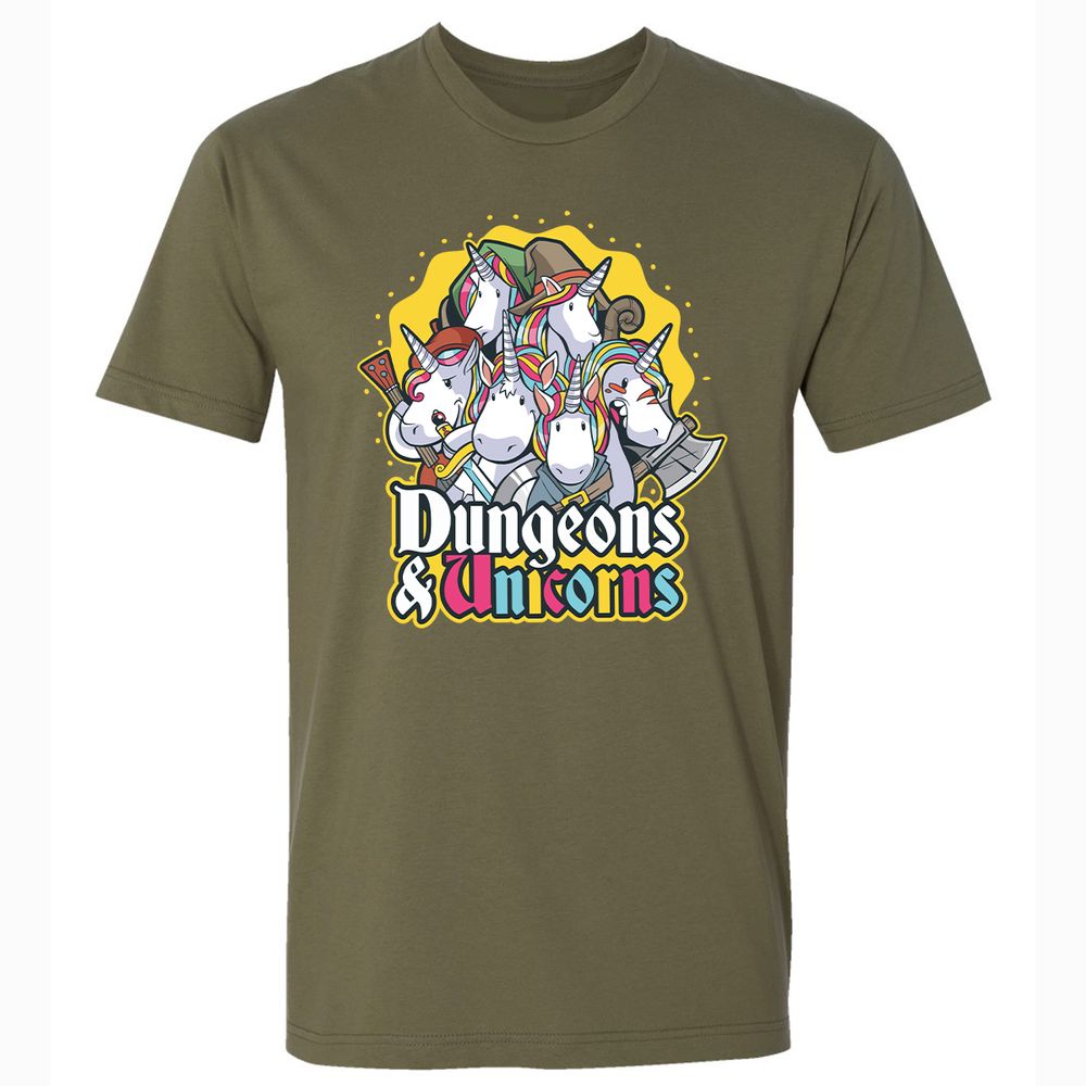 Premium Unisex T-Shirt - X8P6PQ1T - Military Green - 5