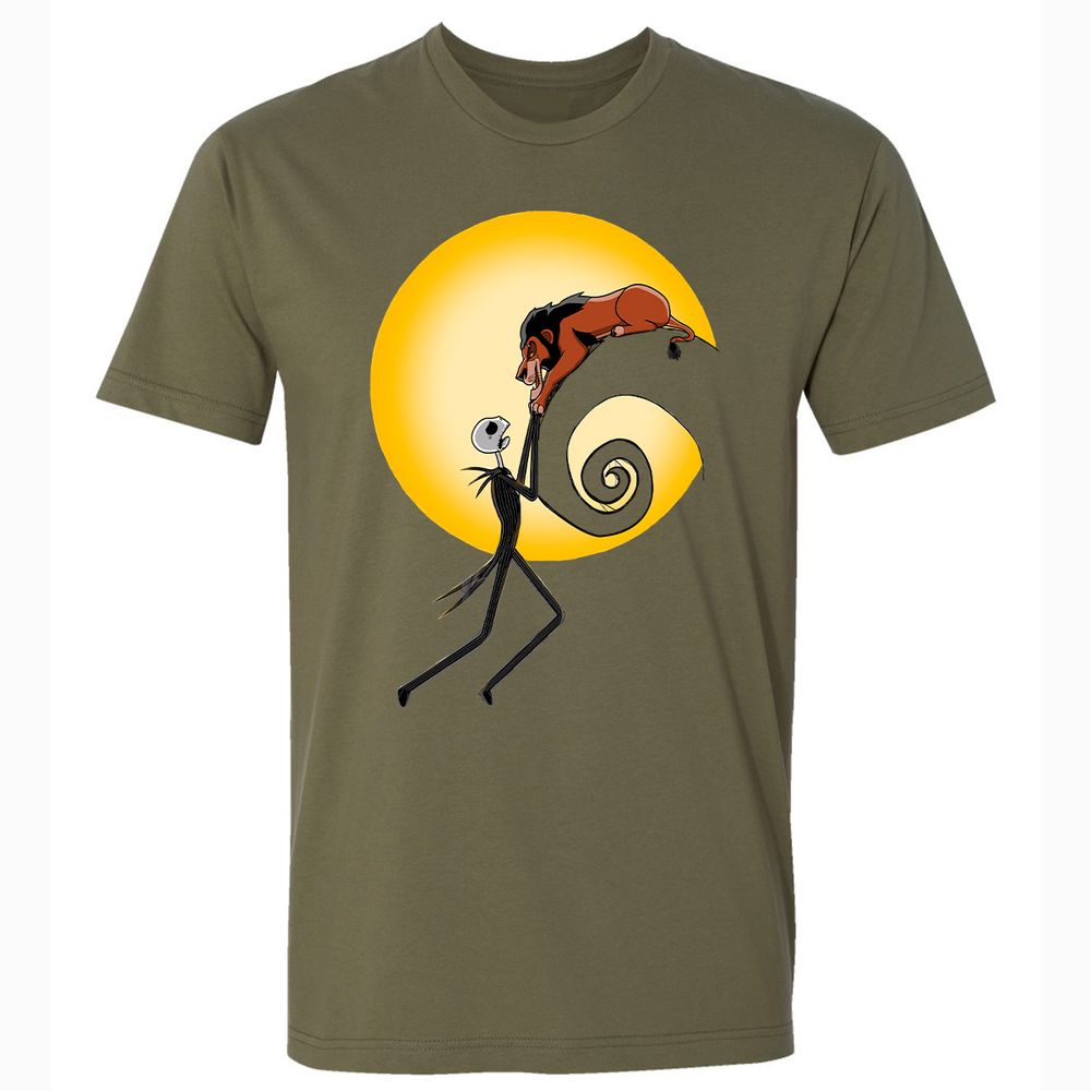 Premium Unisex T-Shirt - V5H57ZD7 - Military Green - 5