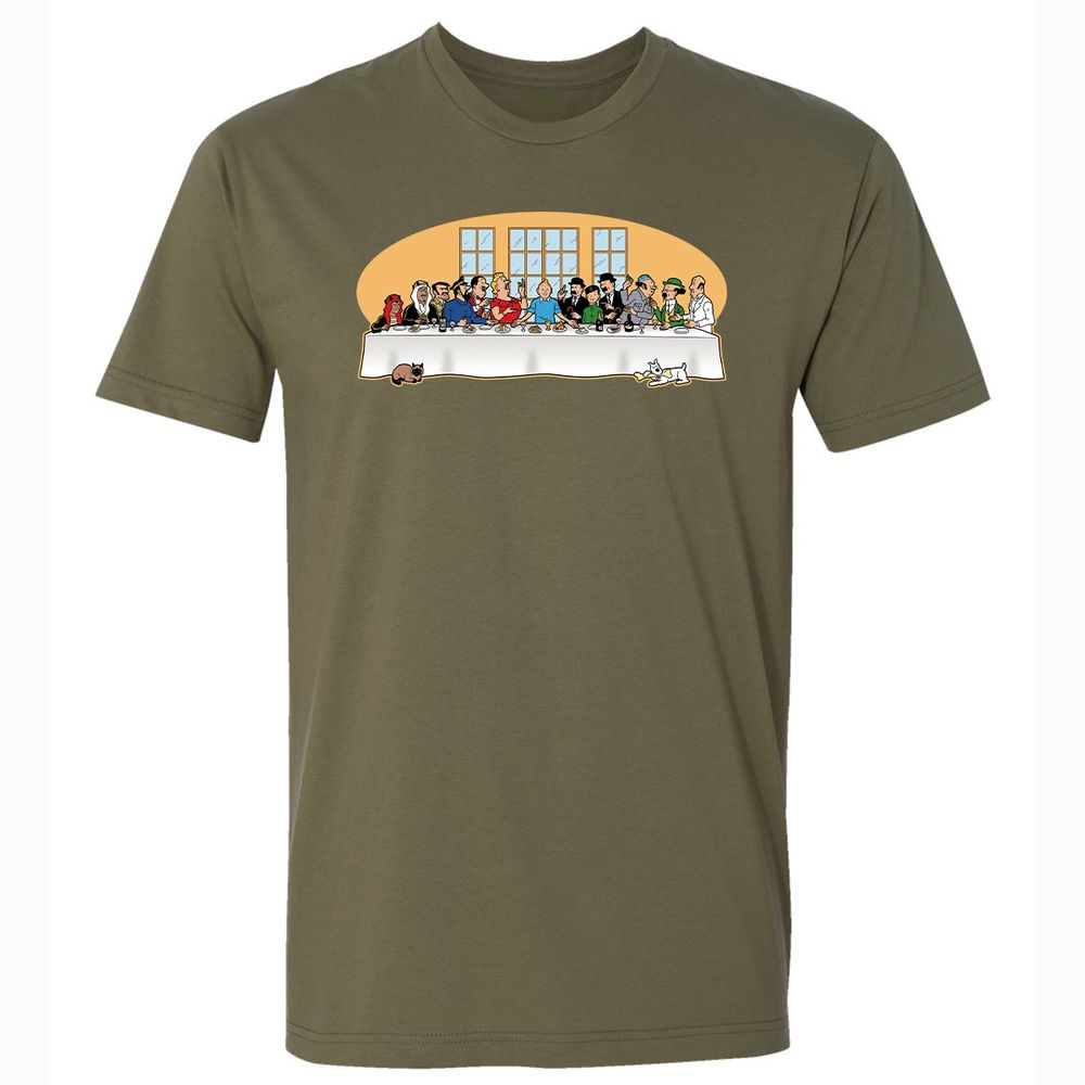 Premium Unisex T-Shirt - BDY6TQZG - Military Green - 5