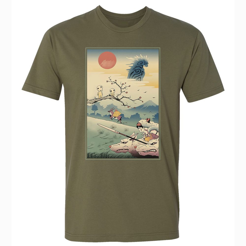 Premium Unisex T-Shirt - ZJVVNNSM - Military Green - 5