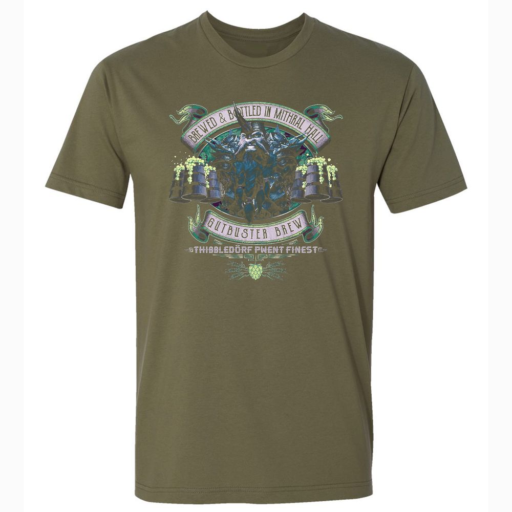 Premium Unisex T-Shirt - 2ZHA98Q1 - Military Green - 5