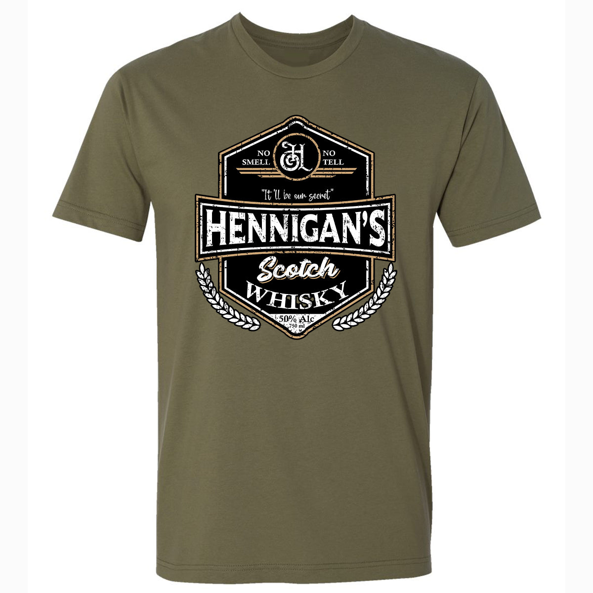 Premium Unisex T-Shirt - 6E694LSS - Military Green - 5