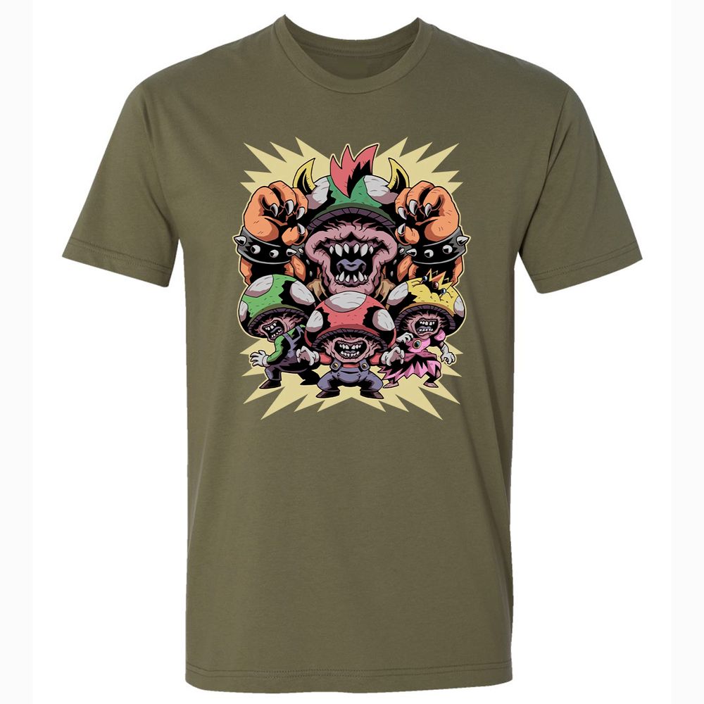 Premium Unisex T-Shirt - UEY2BH71 - Military Green - 5