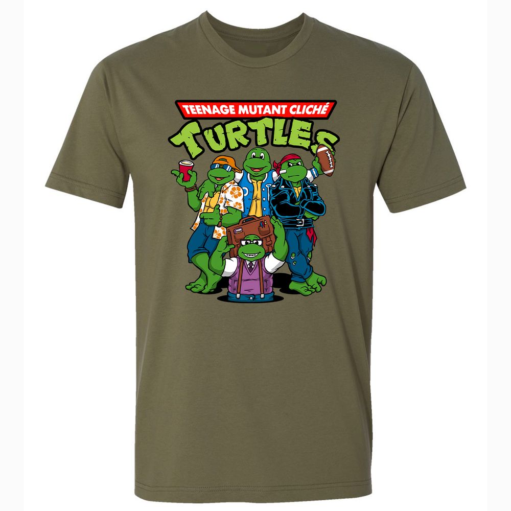 Premium Unisex T-Shirt - J1JKV86R - Military Green - 5