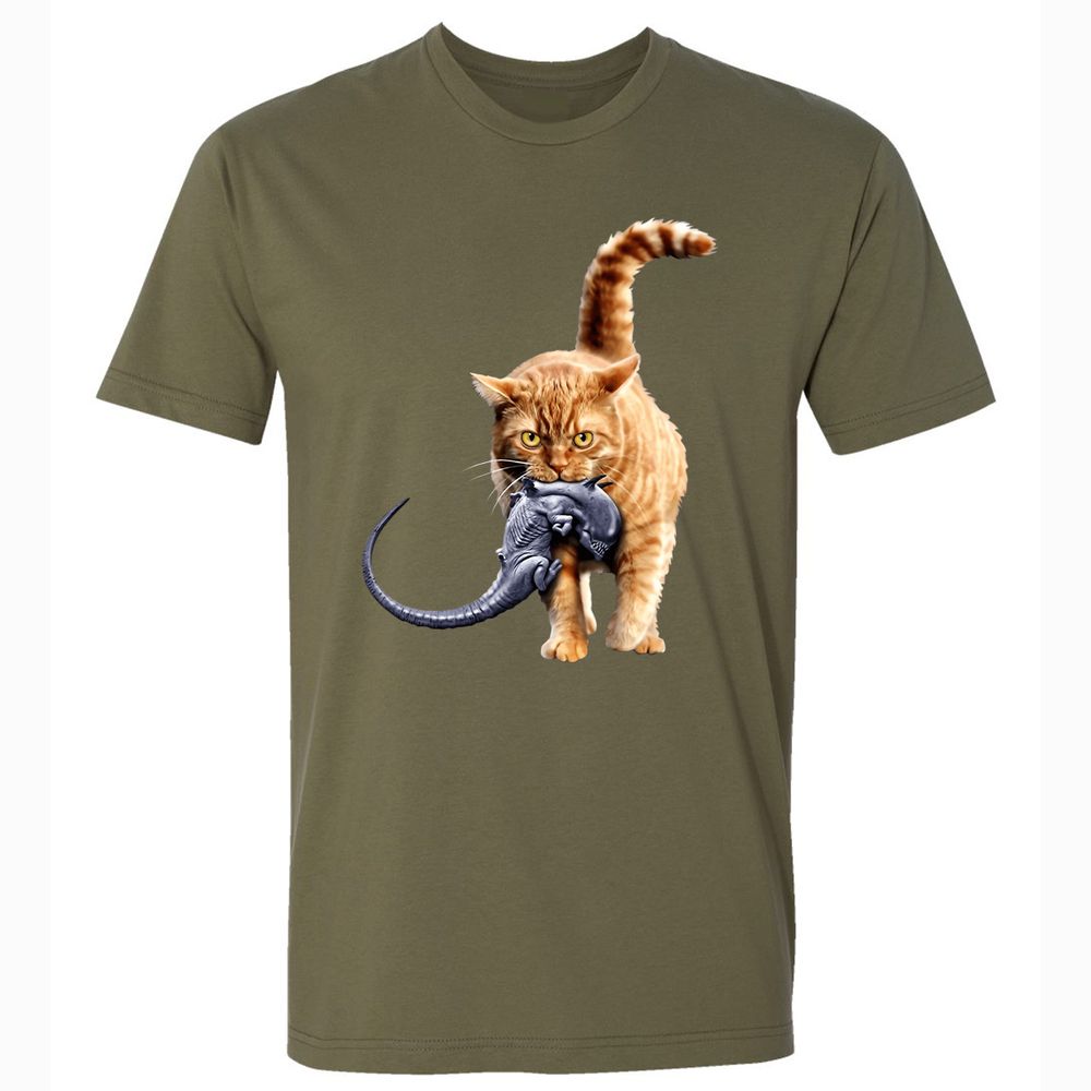 Premium Unisex T-Shirt - NZHDQM6V - Military Green - 5