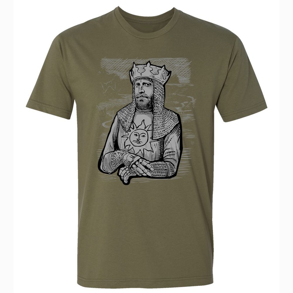 Premium Unisex T-Shirt - WPZB88XF - Military Green - 5