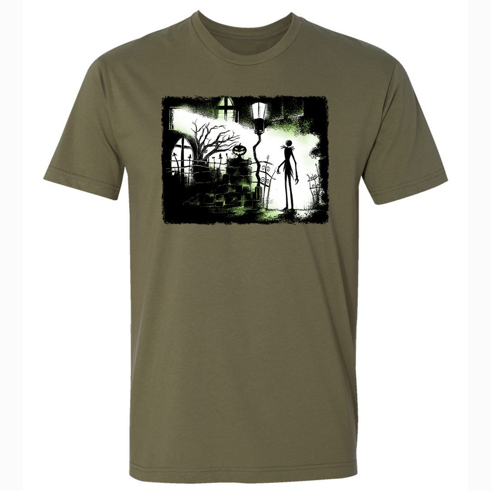 Premium Unisex T-Shirt - Black - Military Green - 5