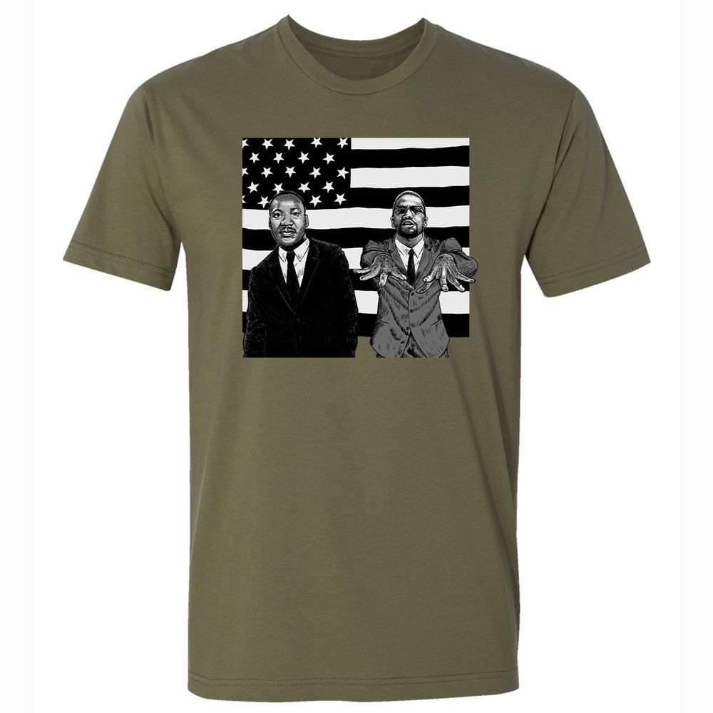 Premium Unisex T-Shirt - 4BZ4HAEW - Military Green - 5
