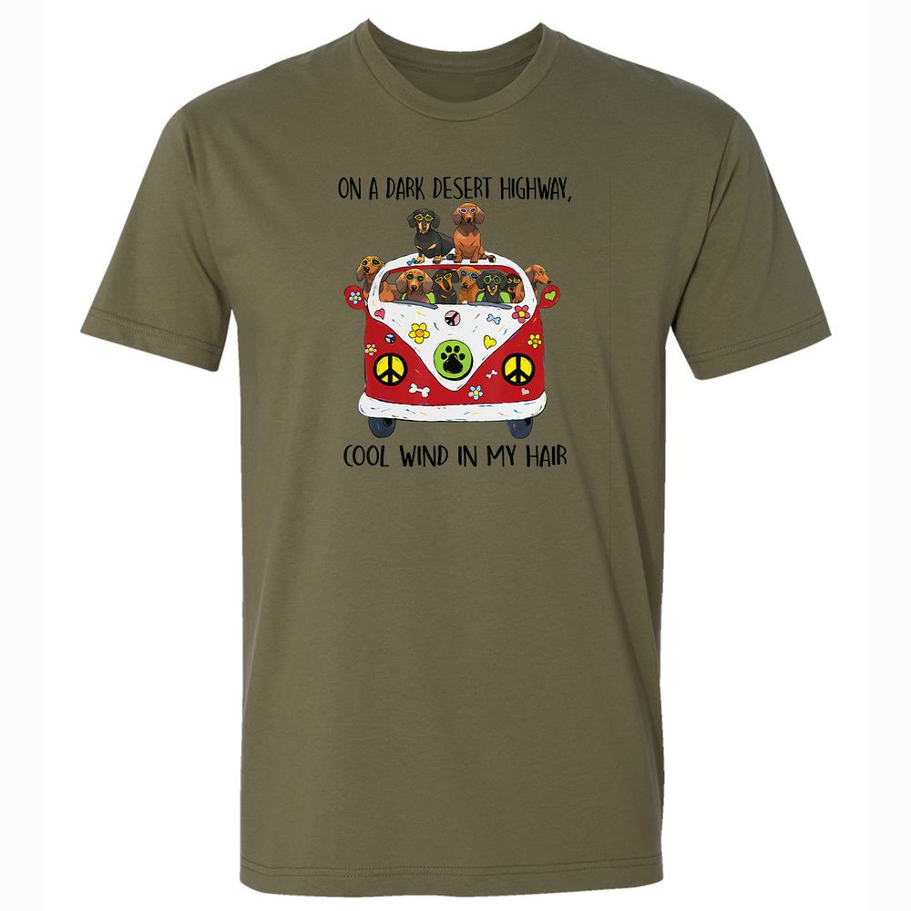 Premium Unisex T-Shirt - 7HAXTJNC - Military Green - 5