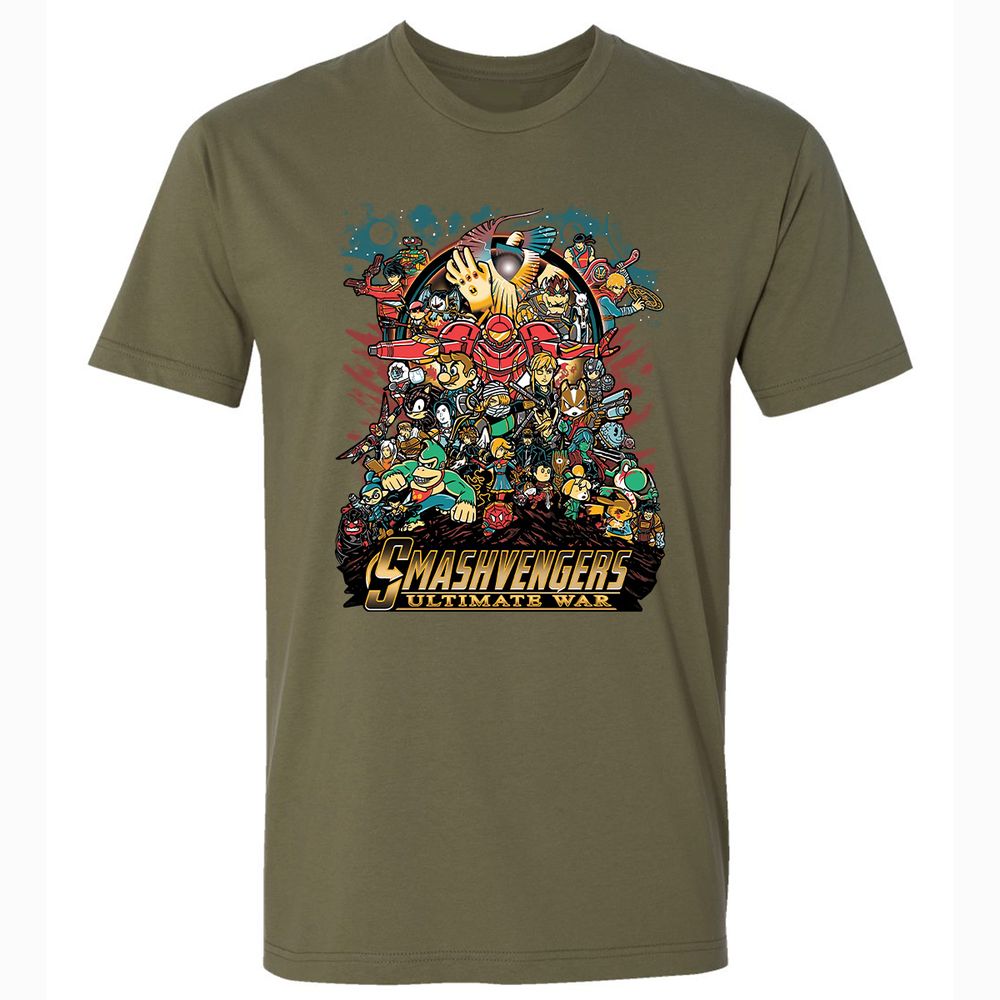 Premium Unisex T-Shirt - CTSCKGSM - Military Green - 5
