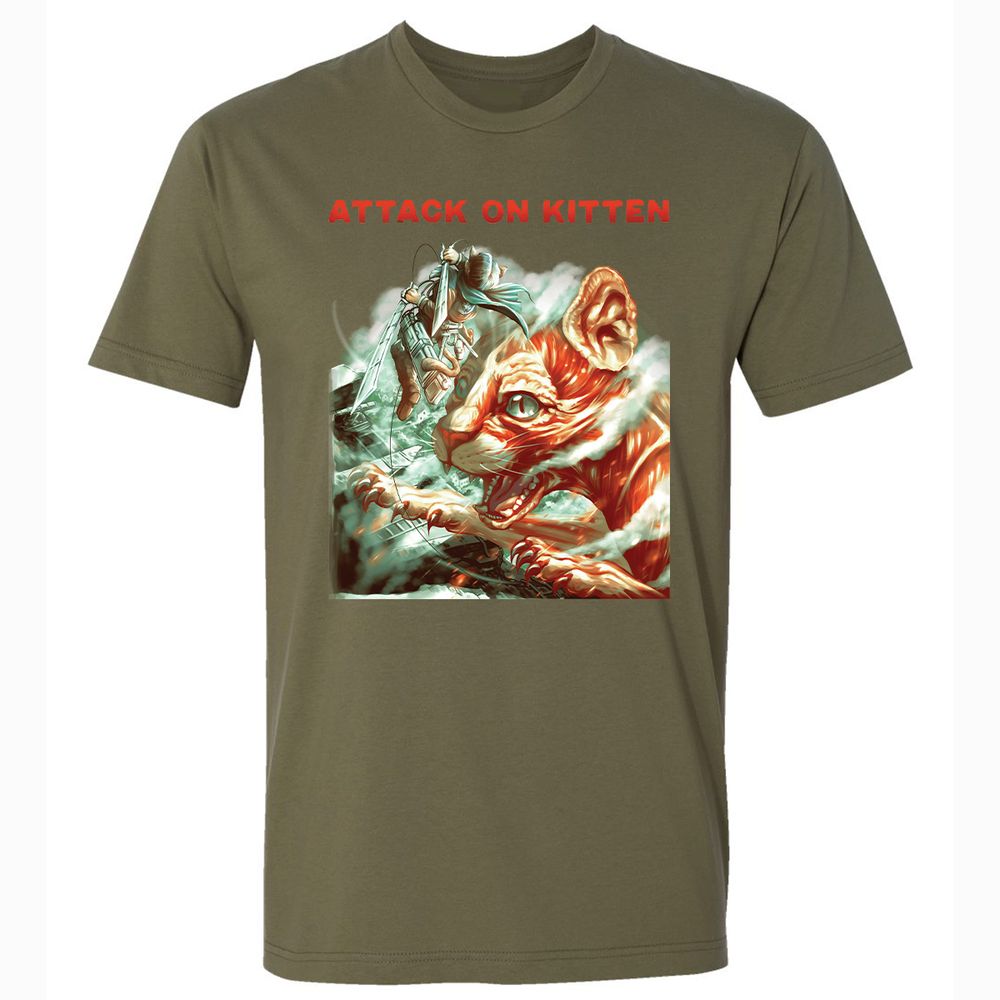 Premium Unisex T-Shirt - 7GJEHZ3R - Military Green - 5