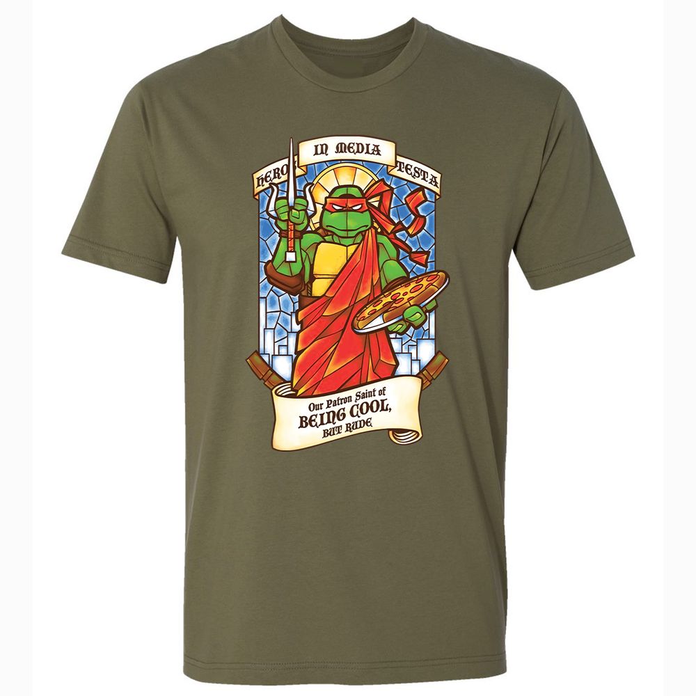 Premium Unisex T-Shirt - CG24WB94 - Military Green - 5