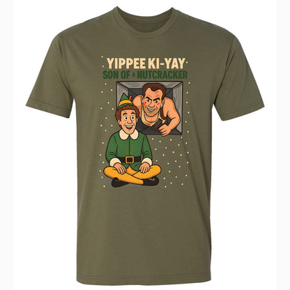 Premium Unisex T-Shirt - BYHK1VQJ - Military Green - 5