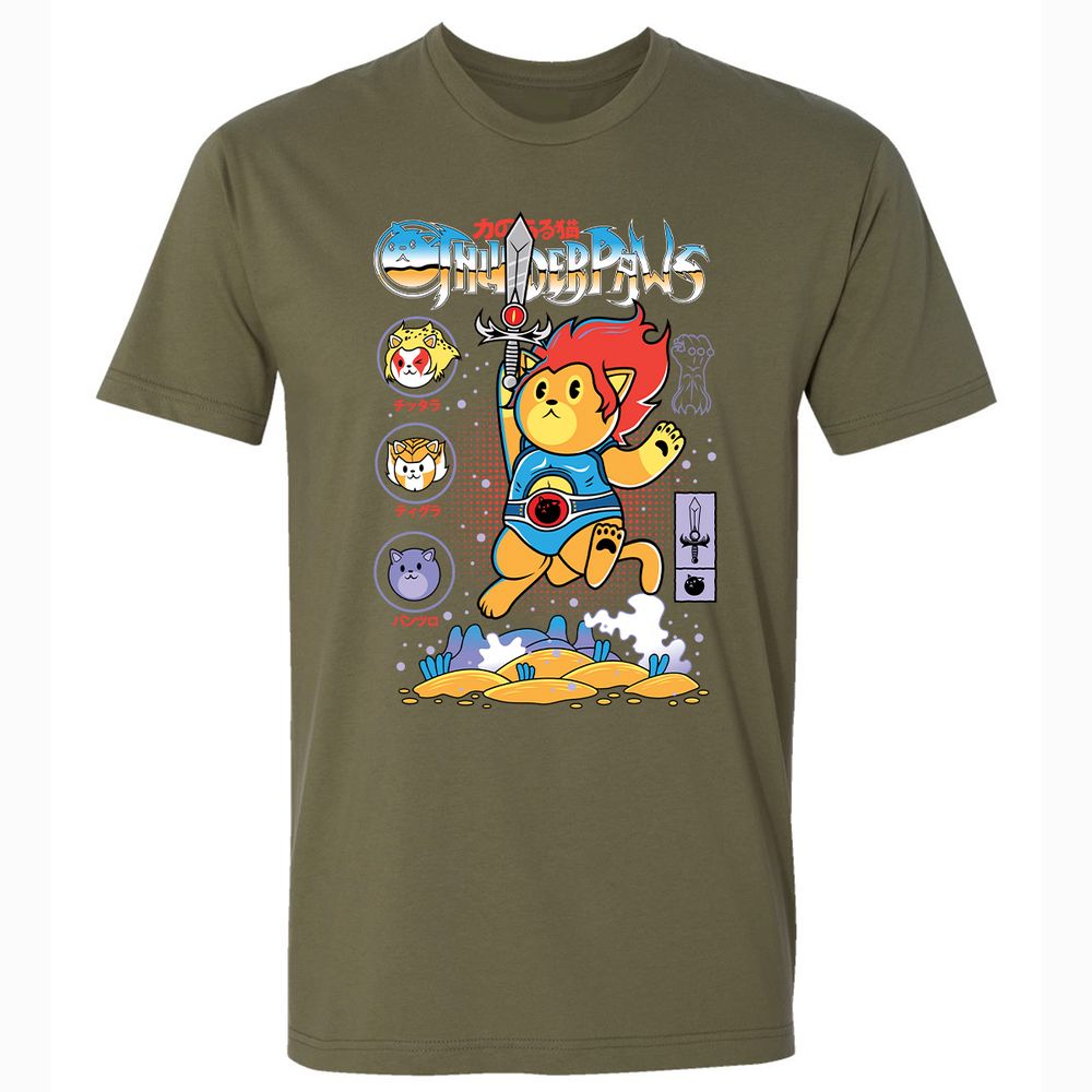 Premium Unisex T-Shirt - TNQZ3ZXB - Military Green - 5