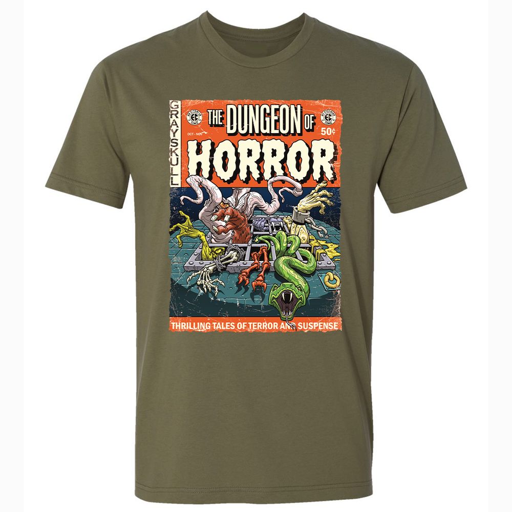 Premium Unisex T-Shirt - J7YH4UBD - Military Green - 5