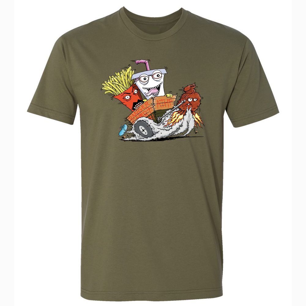 Premium Unisex T-Shirt - ZT6N7MMF - Military Green - 5