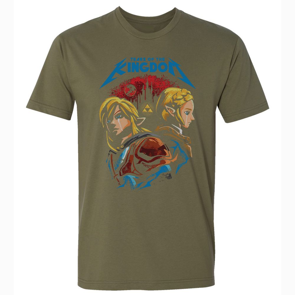 Premium Unisex T-Shirt - 7VR382VV - Military Green - 5