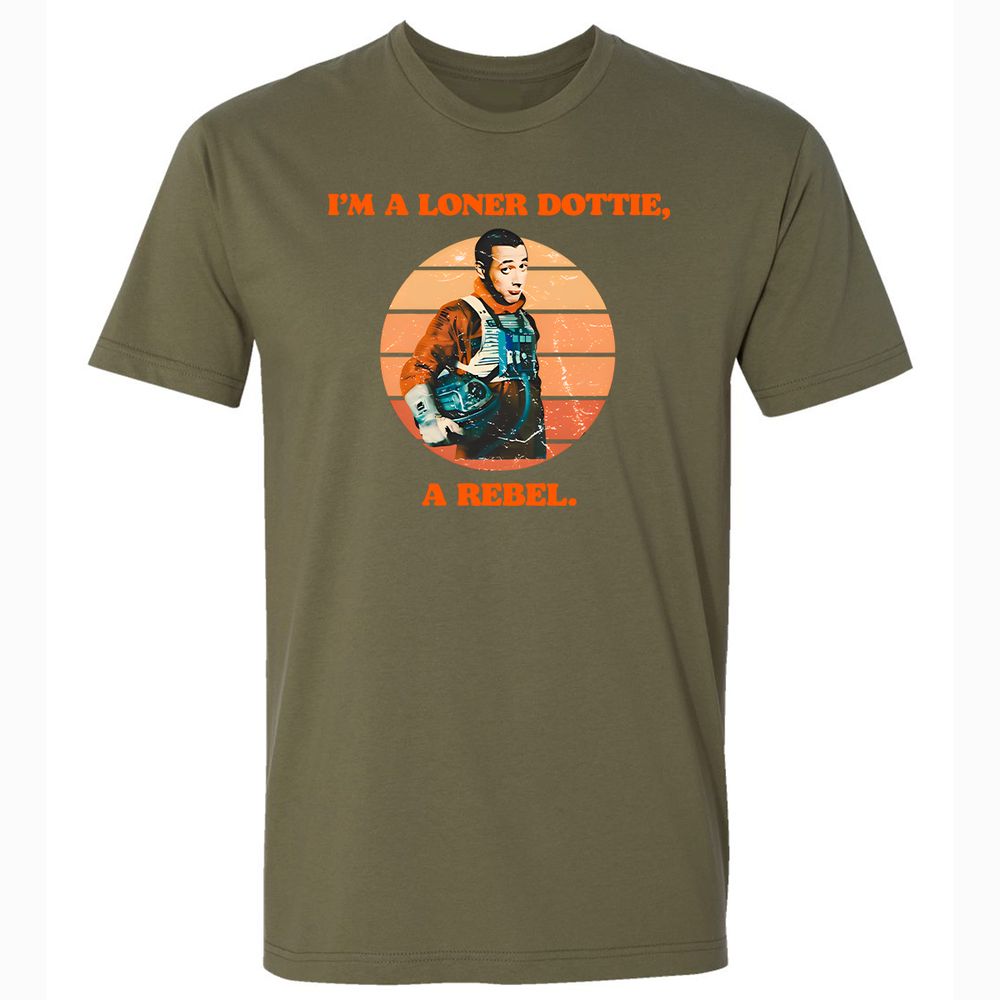 I'm a loner dottie a rebel - Military Green - 5