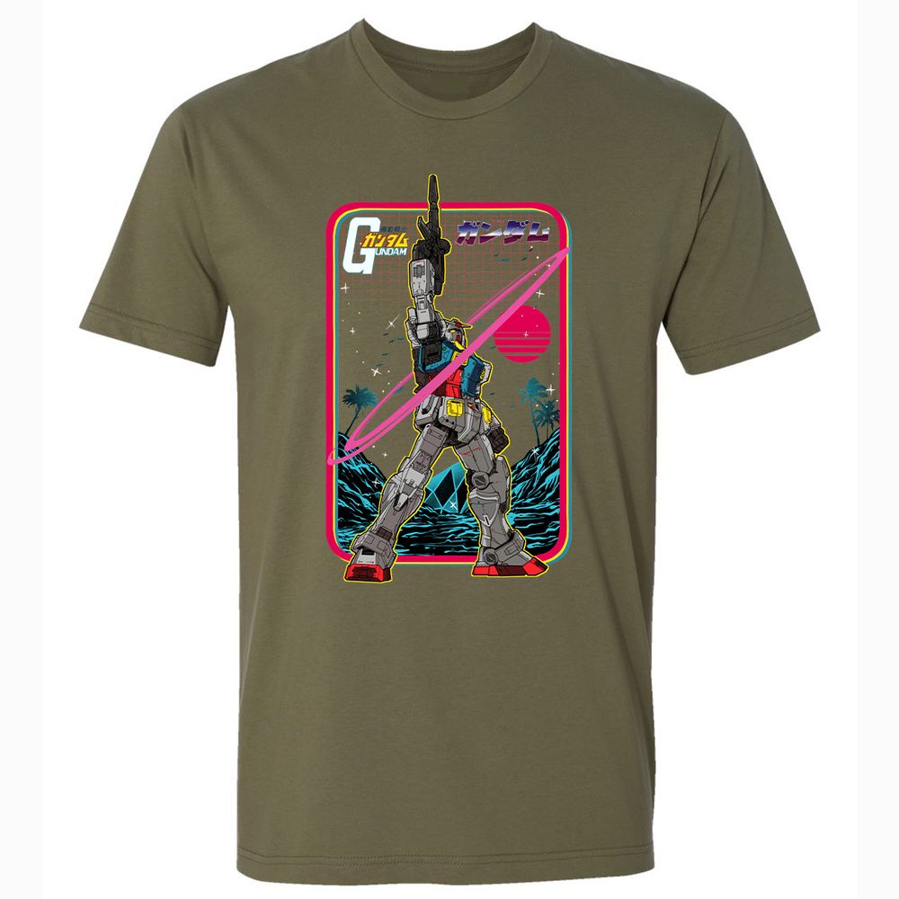 Premium Unisex T-Shirt - 4VHEPQ1A - Military Green - 5