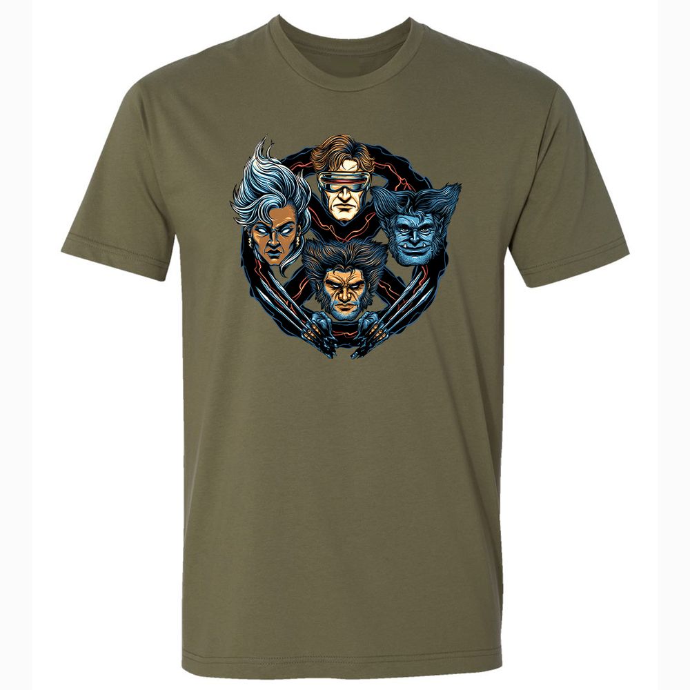 Premium Unisex T-Shirt - 28B1H21R - Military Green - 5