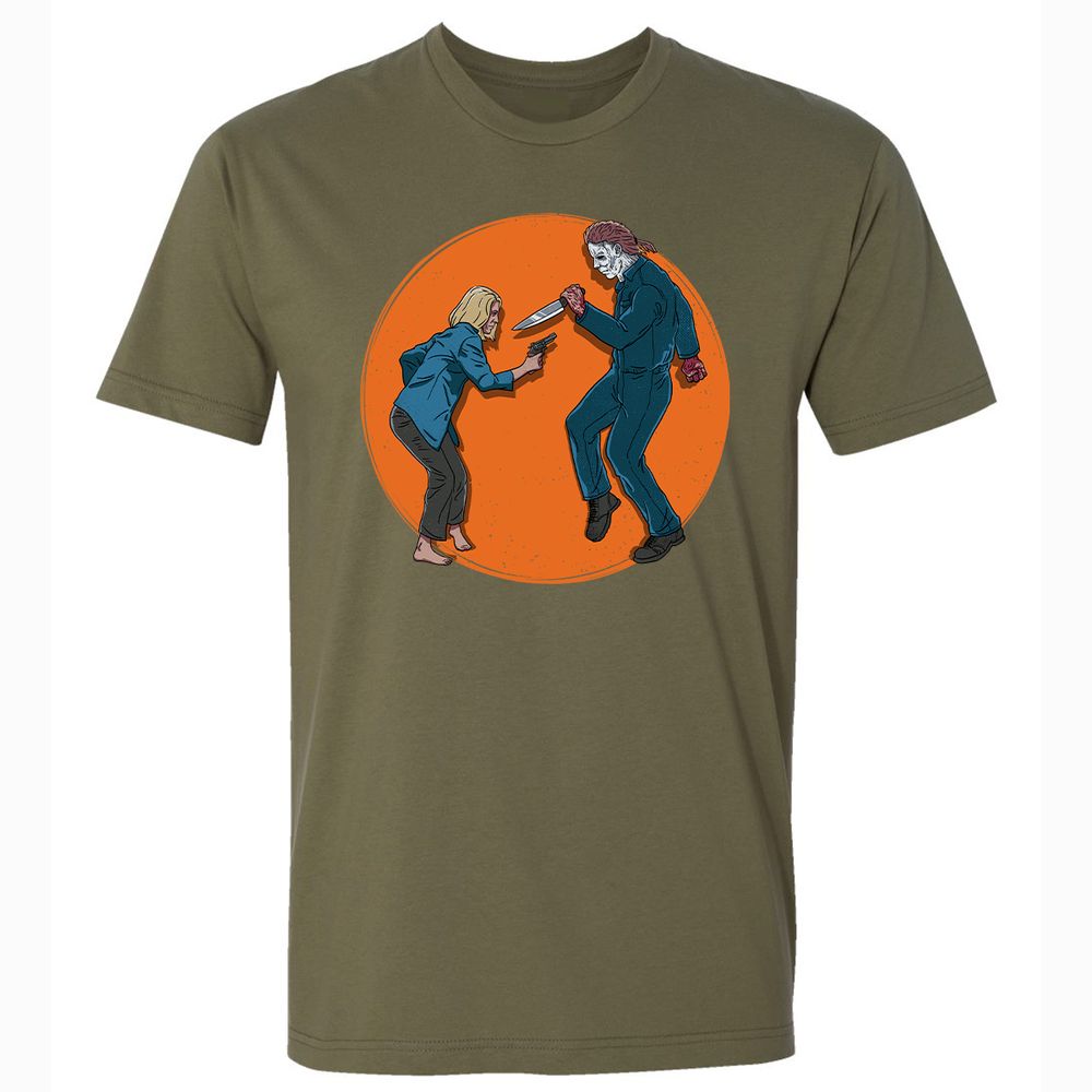 Premium Unisex T-Shirt - Y4GS2AGN - Military Green - 5
